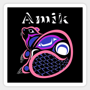 Amik (Beaver) Genderfluid  Pride Magnet